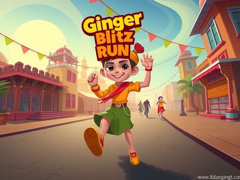 Ginger Blitz Run Diwali Festival Mode